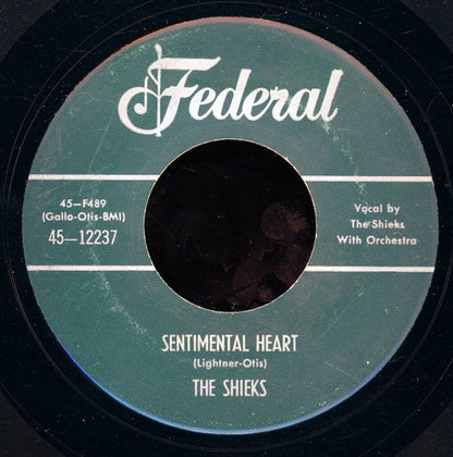The Sheiks (15) : So Fine / Sentimental Heart (7", Unofficial)