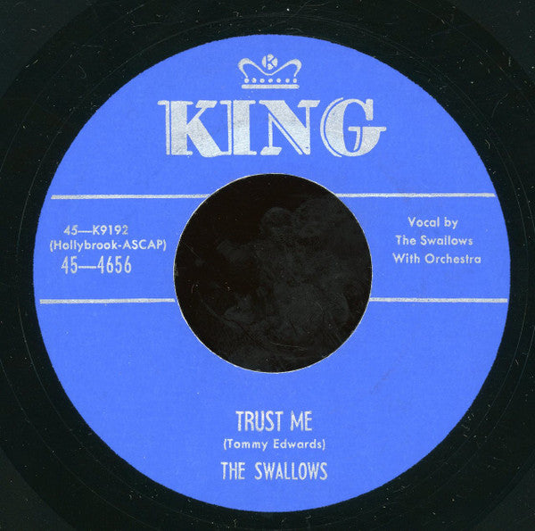 The Swallows : Trust Me (7", RE, Unofficial)
