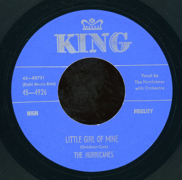 The Hurricanes (3) : Your Promise To Me / Little Girl Of Mine (7", Unofficial)