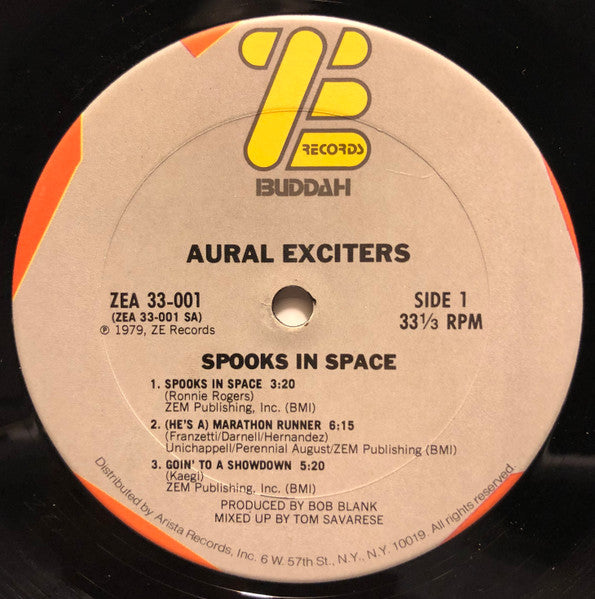 Aural Exciters : Spooks In Space (LP, Album, Ter)