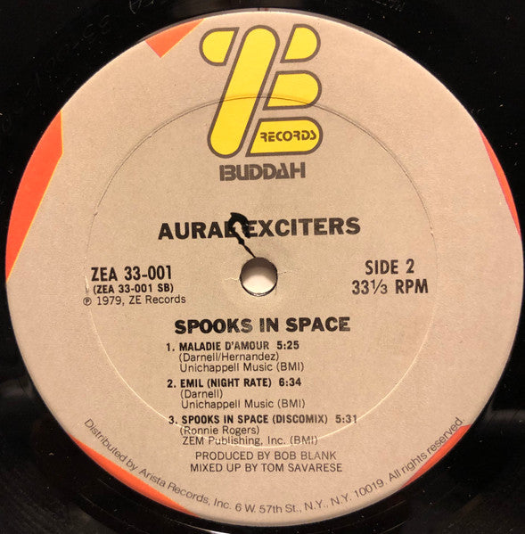 Aural Exciters : Spooks In Space (LP, Album, Ter)