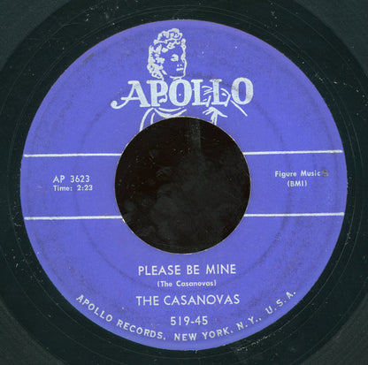 The Casanovas (2) : Please Be Mine / For You And You Alone (7")