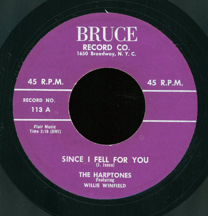 The Harptones : Since I Fell For You (7", RE)