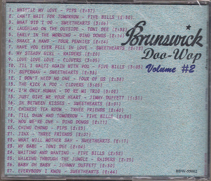 Various : Brunswick Doo-Wop Volume 2 (CDr, Comp)
