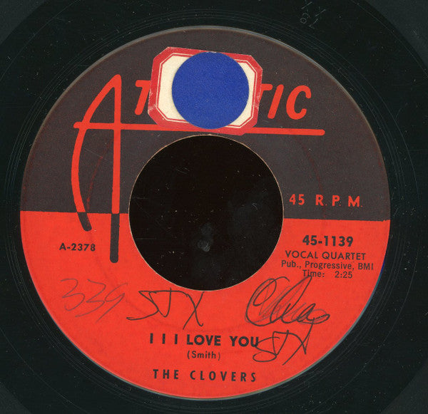 The Clovers : So Young / I I I Love You (7", Single, Bes)