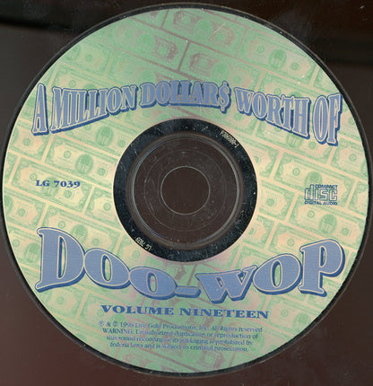 Various : A Million Dollars Worth Of Doo-Wop Volume 19 (CD, Comp)