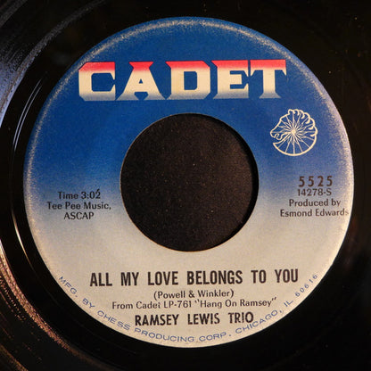 The Ramsey Lewis Trio : A Hard Day's Night / All My Love Belongs To You (7", Single)