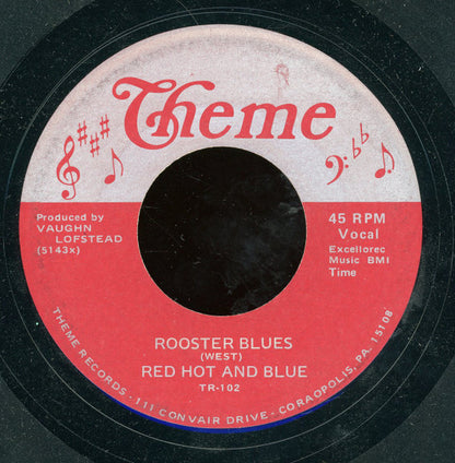 Red Hot And Blue : Rooster Blues / Certainly All (7")