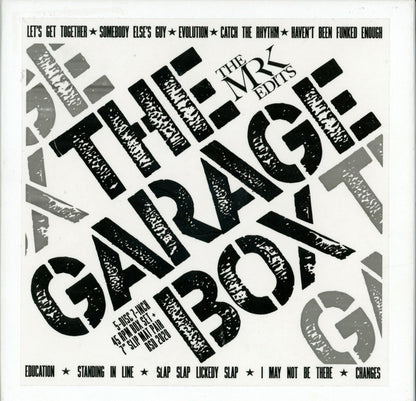 Mr. K : The Mr. K Edits (The Garage Box) (5x7", Promo + Box, Unofficial)