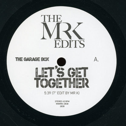 Mr. K : The Mr. K Edits (The Garage Box) (5x7", Promo + Box, Unofficial)