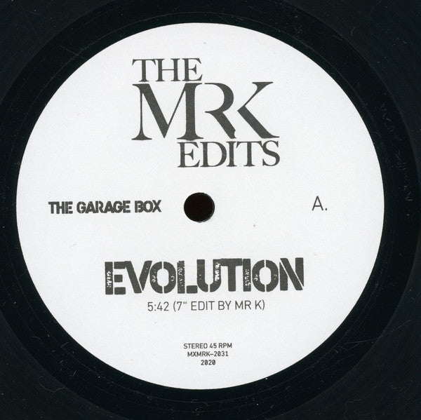 Mr. K : The Mr. K Edits (The Garage Box) (5x7", Promo + Box, Unofficial)