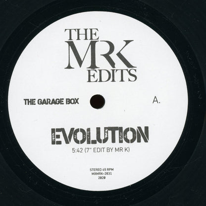 Mr. K : The Mr. K Edits (The Garage Box) (5x7", Promo + Box, Unofficial)