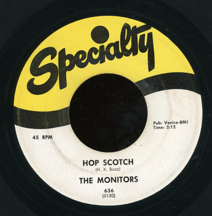 The Monitors (4) : Hop Scotch / Mama Linda (7", MSI)
