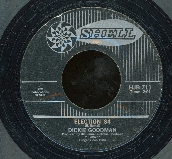 Dickie Goodman : Election '84 (7", Styrene)