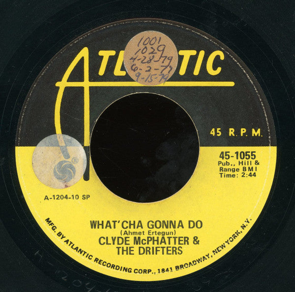 Clyde McPhatter & The Drifters : Gone / What'Cha Gonna Do (7", RE)