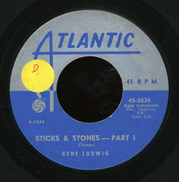 Gene Ludwig : Sticks & Stones - Part I (7", MGM)