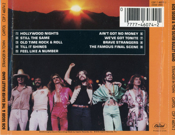 Bob Seger And The Silver Bullet Band : Stranger In Town (CD, Album, RE, RM)
