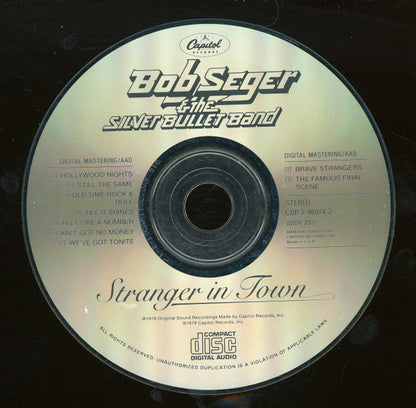 Bob Seger And The Silver Bullet Band : Stranger In Town (CD, Album, RE, RM)