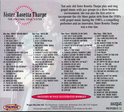 Sister Rosetta Tharpe : The Original Soul Sister (4xCD, Comp, RM + Box)