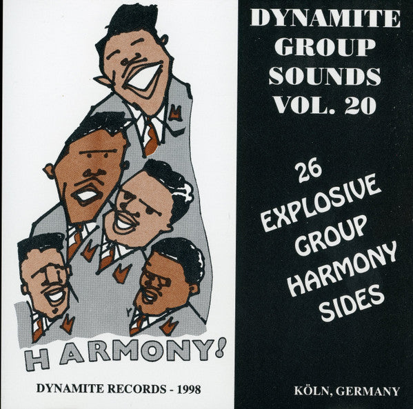 Various : Dynamite Group Sounds Vol. 20 - 26 Explosive Group Harmony Sides (CD, Comp)