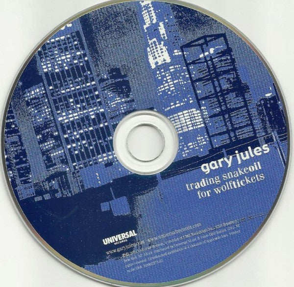 Gary Jules : Trading Snakeoil For Wolftickets (CD, Album)