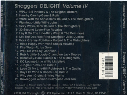 Various : Shagger's Delight Vol. IV (CD, Comp)