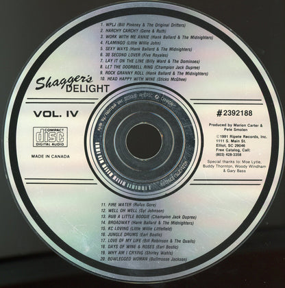 Various : Shagger's Delight Vol. IV (CD, Comp)