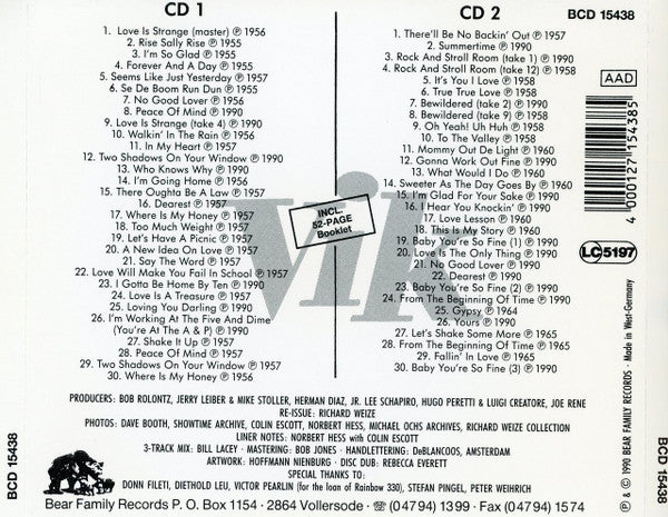 Mickey & Sylvia : Love Is Strange (2xCD, Comp)