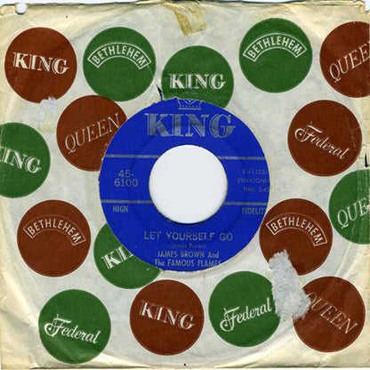 James Brown & The Famous Flames : Let Yourself Go / Good Rockin' Tonight (7")