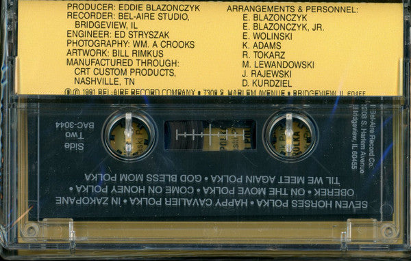 Eddie Blazonczyk's Versatones : All Around The World (Cass, Album)