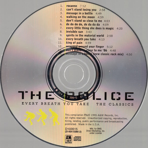 The Police : Every Breath You Take (The Classics) (CD, Comp, Club, RM)