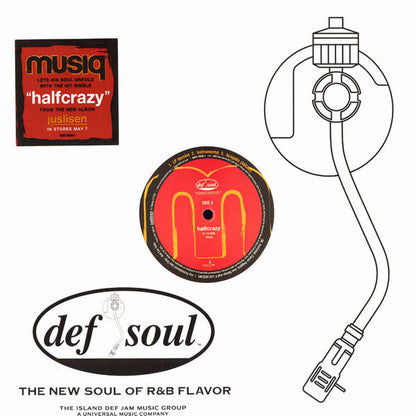 Musiq Soulchild : Halfcrazy (12", Promo)