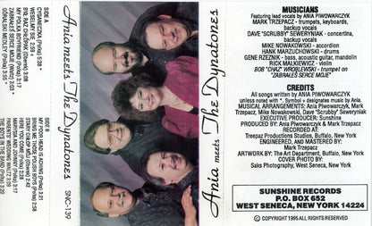 The Dyna-Tones, Ania Piwowarczyk : Ania Meets The Dynatones (Cass, Album)