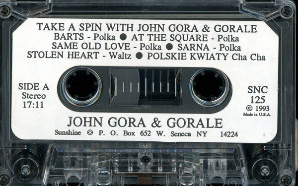 John Gora & Gorale : Take A Spin (Cass, Album)