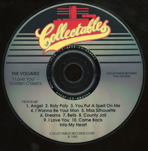 The Volumes : I Love You - Golden Classics (CD, Comp, RE)