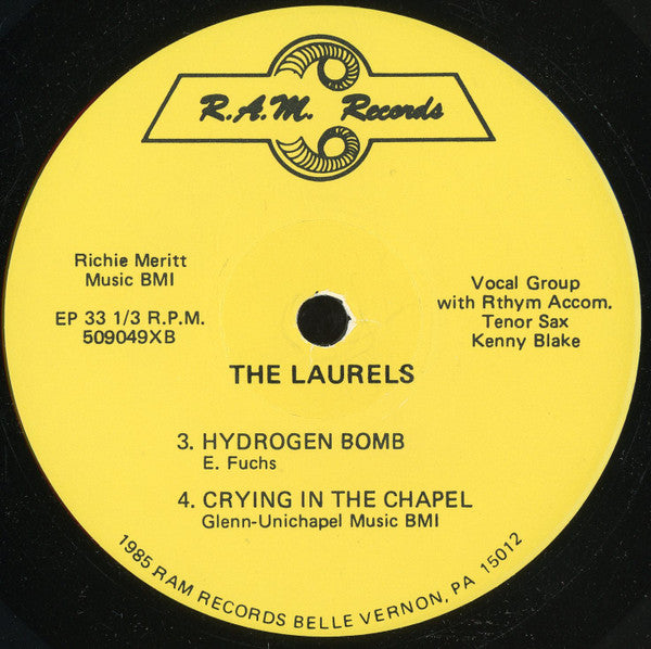 Laurels (2) : The Laurels (7", EP)