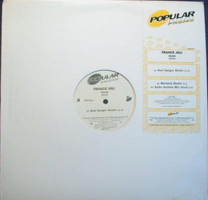 France Joli : Touch (Remixes) (12", Promo)