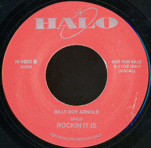 Van McCoy / Billy Boy Arnold : Mister D. J. / Rockin It Is (7", Unofficial, Bla)