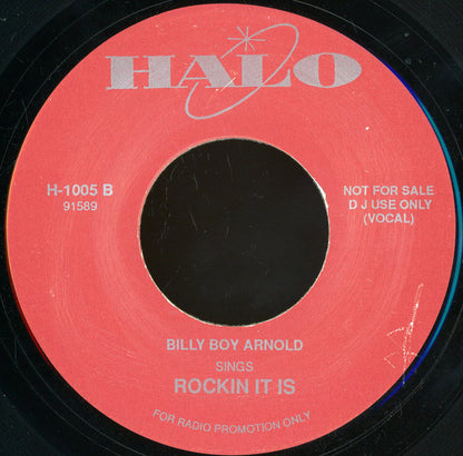 Van McCoy / Billy Boy Arnold : Mister D. J. / Rockin It Is (7", Unofficial, Bla)