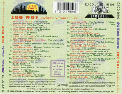 Various : Old Town Records DOO WOP Exclusively From The Vault (CD, Comp)