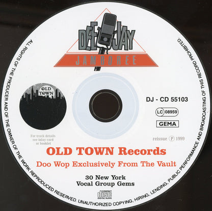 Various : Old Town Records DOO WOP Exclusively From The Vault (CD, Comp)