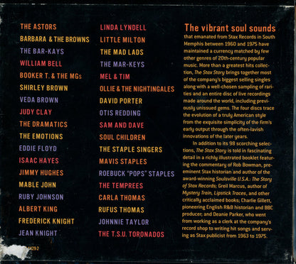 Various : The Stax Story (4xCD, Comp, Promo, RM + Box, RE)