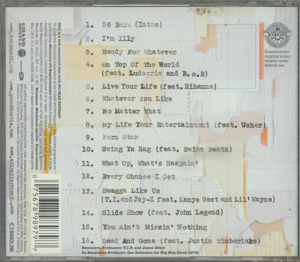 T.I. : Paper Trail (CD, Album, Enh)