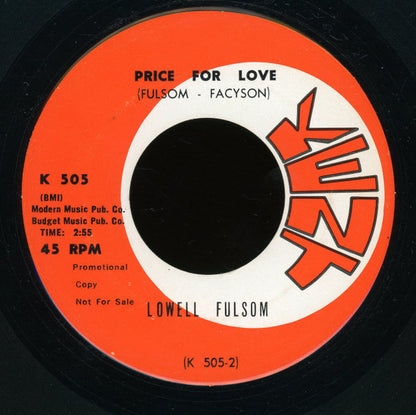 Lowell Fulson : Lovin' Touch (7", Promo)
