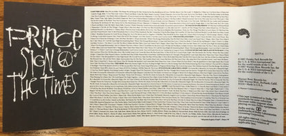 Prince : Sign "O" The Times (Cass, Album, SR)