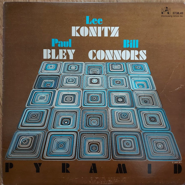 Lee Konitz / Paul Bley / Bill Connors : Pyramid (LP, Album)