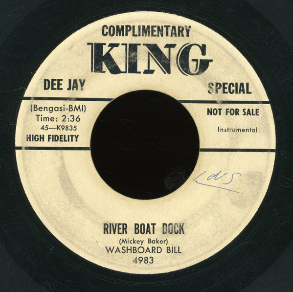 Washboard Bill : In The Morning / River Boat Dock (7", Promo)
