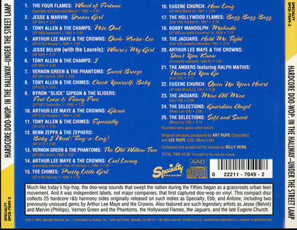 Various : Hardcore Doo-Wop: In The Hallway Under The Street Lamp (CD, Comp)