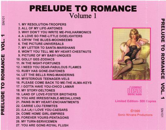 Various : Prelude To Romance Vol.1 (CD, Comp, Ltd)