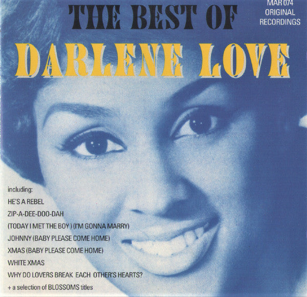 Darlene Love : The Best Of Darlene Love (CD, Comp, RM)
